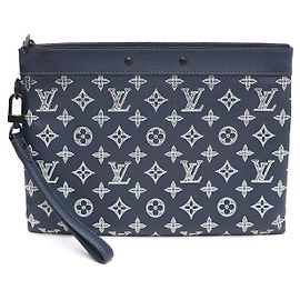 Louis Vuitton Borsa a Pochette To Go Shadow Monogram Bicolore
