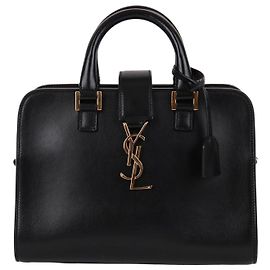 Autre Marque Borsa a tracolla Baby Cabas con tracolla dorata