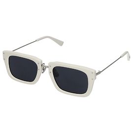 Jacquemus Occhiali da sole in acetato bianco