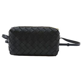 Bottega Veneta Saco Tiracolo Intrecciato Preto
