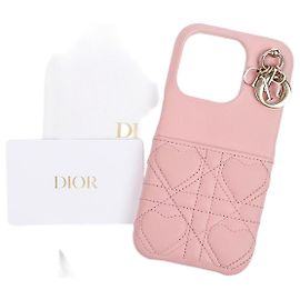 Sombrero Dior de piel marrón