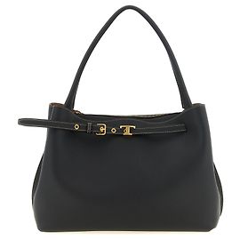 Tod's  mala de pele de vitela preta