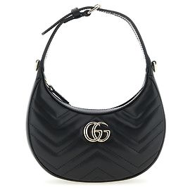 Gucci Borsa a tracolla in vitello nero