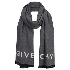 Sciarpa Givenchy in lana grigia