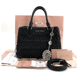 Miu Miu Borsa Tote Crystal Cloche
