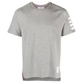 Thom Browne Camiseta de manga corta de algodón