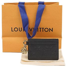 Tarjetero Louis Vuitton Marrón Piel de becerro