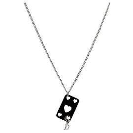 Dior Collar Heart Trump Silver