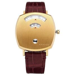 Gucci Uhr Gold Grip Women's Leather Watch