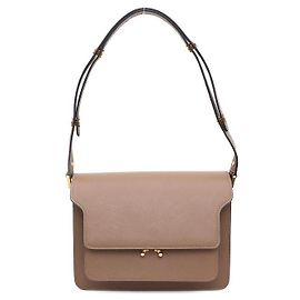 Marni Bolsa de Ombro Trunk Medium em Saffiano