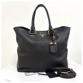 Prada Vitello Phoenix Shopper Tote Bag Schultertasche