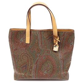 Etro Bolso Tote de Lona Paisley
