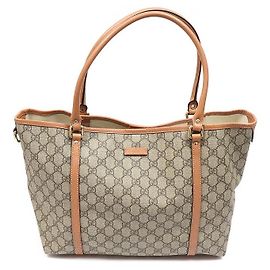 Gucci Borsa a spalla Shopper Joy in tela PVC GG Logo