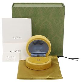 Gucci Collar GG Running Oro Amarillo