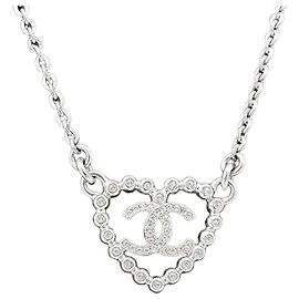 Chanel Collana Choker a Catena con Cuore