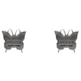 Gucci Schmetterlings-Ohrringe aus Silber