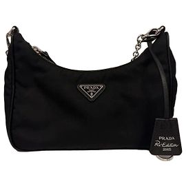Prada Borsa Hobo in Re-Nylon Tessuto