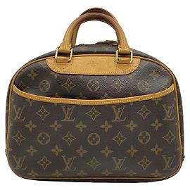 Louis Vuitton Borsa Tote Trouville Monogram Canvas Brown