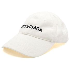 Balenciaga Cappellino da baseball unisex con logo ricamato sul davanti