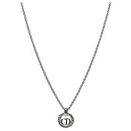 Dior Colar Round CD Silver