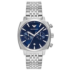 Armani Orologio Cronografo in Metallo da Uomo (Carlo)