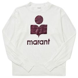Isabel Marant Camiseta de manga larga de lino KLOWIA