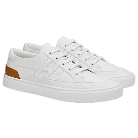 Hermès Deep Sneaker für Herren White Gold