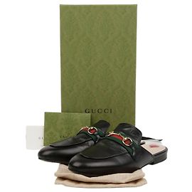 Gucci Mocassini Princetown in pelle nera