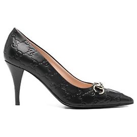 Escarpins Gucci Horsebit en cuir noir
