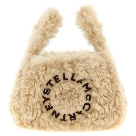 Stella Mc Cartney Borsa a tracolla in poliestere beige