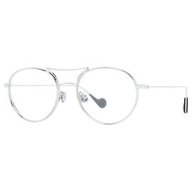 Moncler Occhiali da sole in metallo argento
