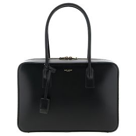 Autre Marque Borsa a tracolla in vitello nero