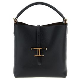 Tod's Handtasche aus schwarzem Kalbsleder
