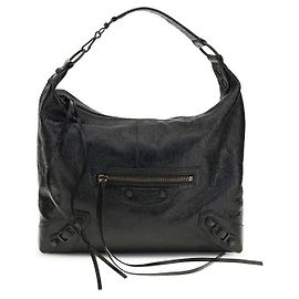 Balenciaga Black Lamb Ovis Aries Schultertasche