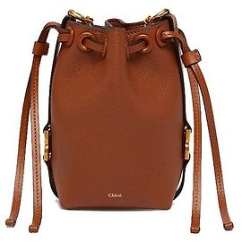 Chloé Bucket Bag aus braunem Kalbsleder