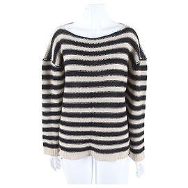 Christian Dior Strickpullover beige und schwarz
