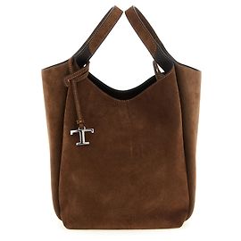 Tod's Brown Calfskin Handbag