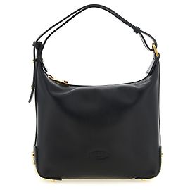 Tod's Borsa a tracolla in vitello nero