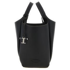 Tod's Handtasche aus schwarzem Kalbsleder