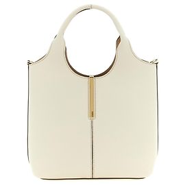 Tod's Borsa Tote in pelle di vitello bianca