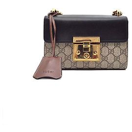 Gucci Supreme Padlock Shoulder Bag Small