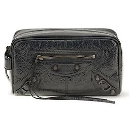 Balenciaga Altri accessori in agnello nero Ovis Aries