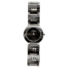 Fendi Reloj de Cuarzo de Acero Negro