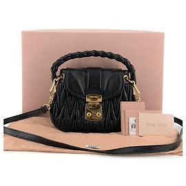 Miu Miu Borsa Tote e borsa a tracolla in Nappa Copper