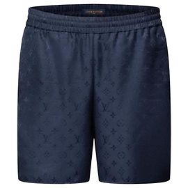 Louis Vuitton Sportshorts mit Monogramm aus Jacquard-Seide für Herren