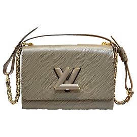 Louis Vuitton Sac à épaule à chaîne Epi Twist MM