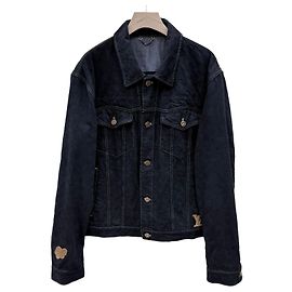 Louis Vuitton Jeansjacke Schwarz