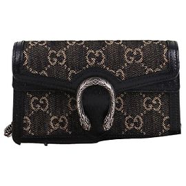 Gucci Borsa a catena Dionysus Super Mini Nera