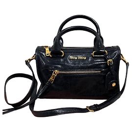 Miu Miu Borsa Tote e a Tracolla Motor Bag Nero