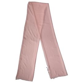 Dolce & Gabbana Sciarpa Sciallo Stola in Seta Rosa Chiaro x Foulard